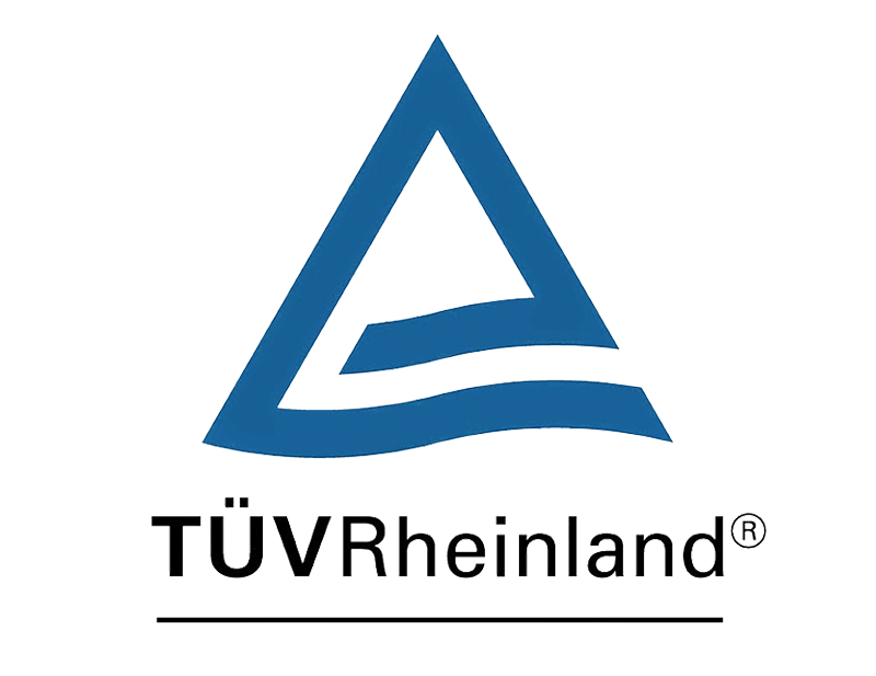 TÜVRheinland® certified